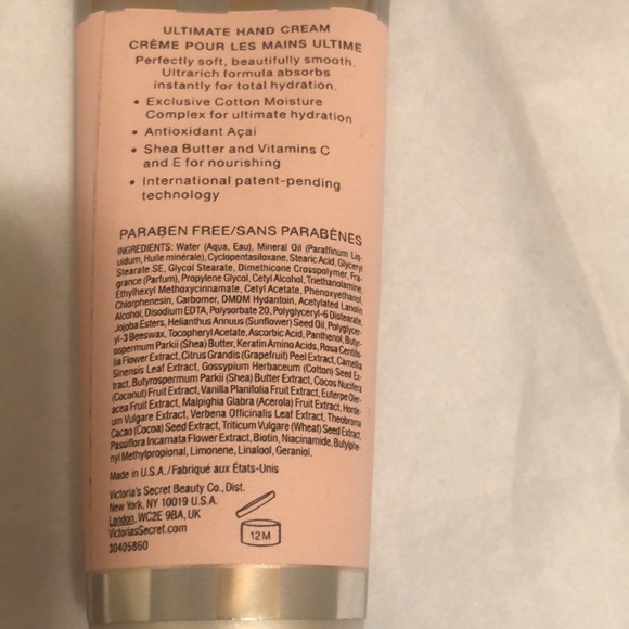NWT Rare HTF Victoria’s Secret Ultimate Hand Cream Acai Cotton Moisture Complex - Picture 7 of 7